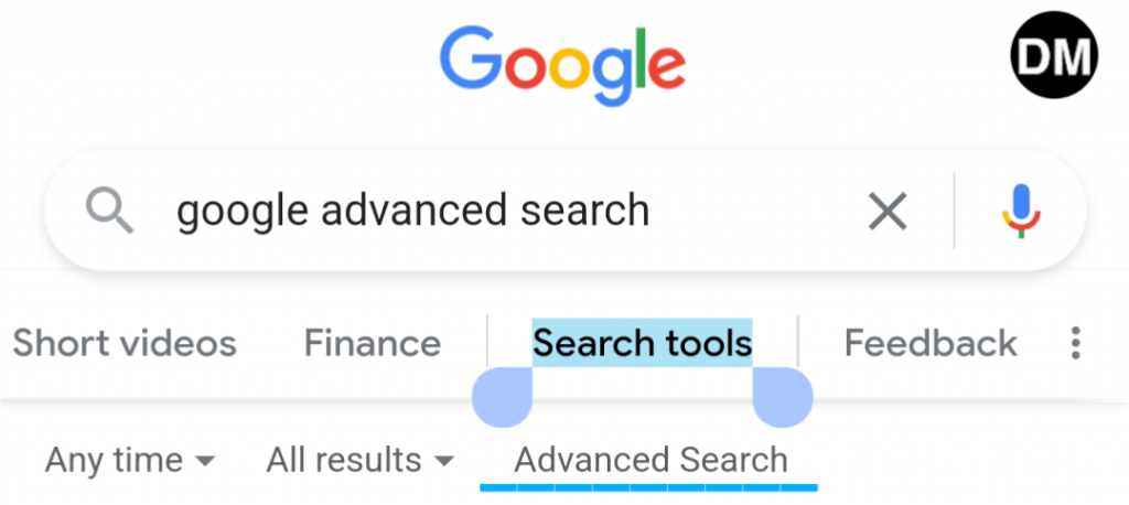 google-advanced-search-diego-melendez-blog Screenshot of Google Advanced Search