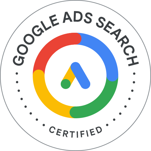 Google Ads Certification Badge.